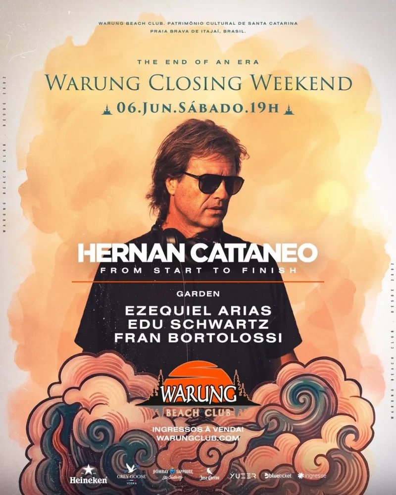 Warung closing weekend (Hernan Cattaneo)