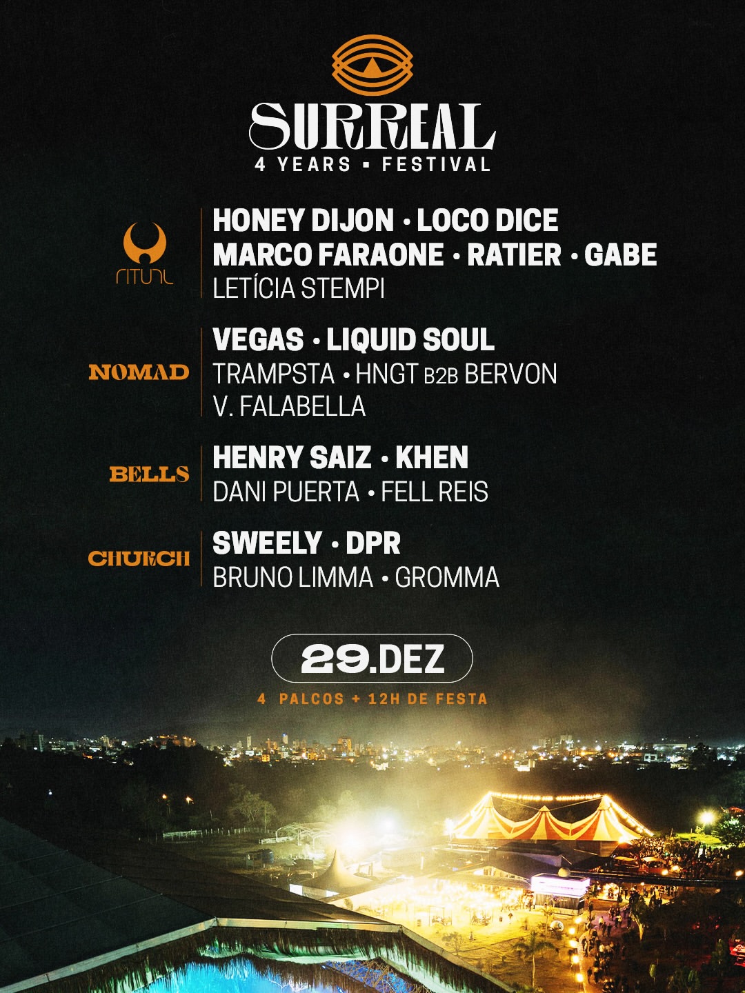 Surreal 4 Years festival 
