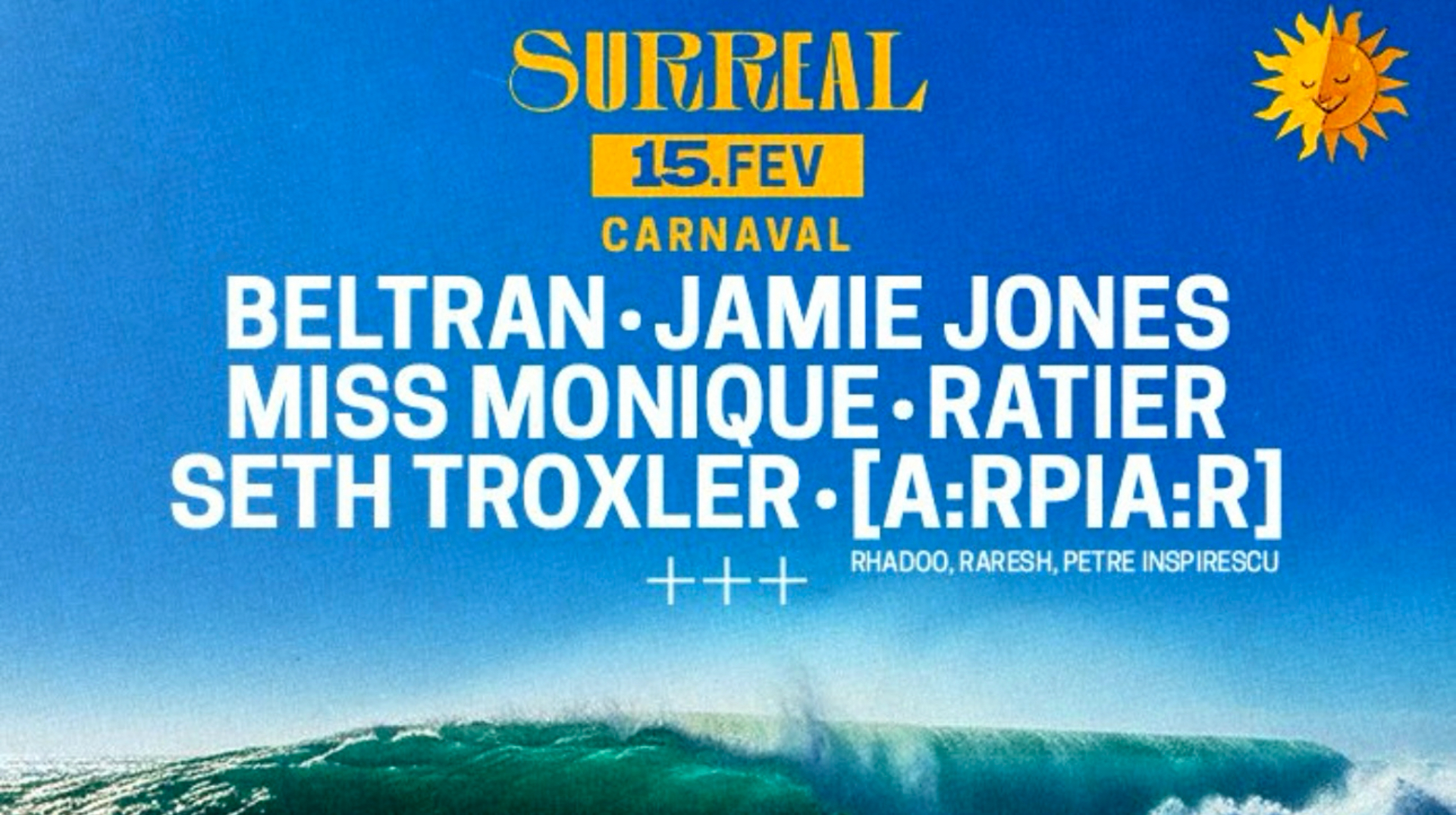 15.⁠ ⁠FEV. CARNAVAL SURREAL